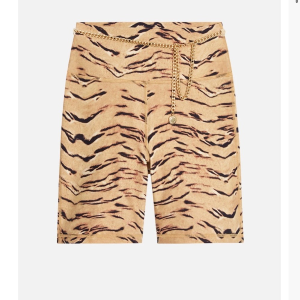 WeWoreWhat Tiger Biker Shorts BRAND NEW WITH TAGS